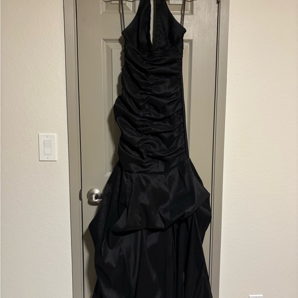 Jessica McClintock Halter Evening Gown